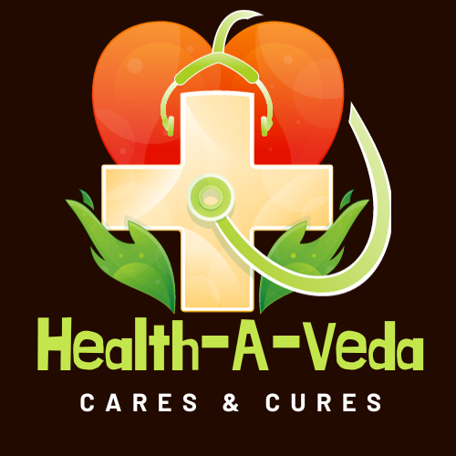 Green and Orange Flat Illustrative Medical Care Healthy Logo